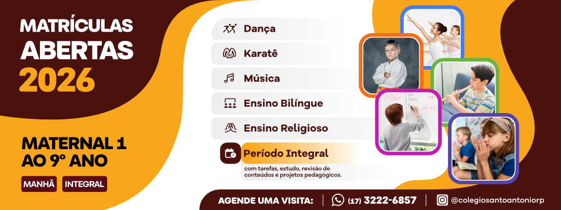Banner Site_Colégio SA - Matrícula 2026_Site